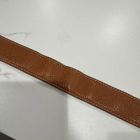 Hermes Brown Leather Constance Belt with Gold H Buckle - Picture 3 of 9